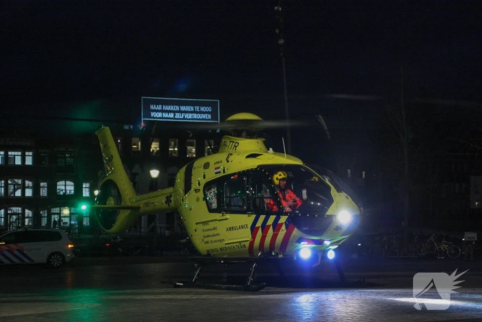 Veel bekijks bij inzet van traumahelikopter
