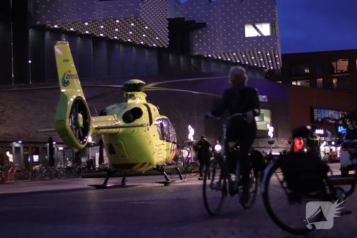 Veel bekijks bij inzet van traumahelikopter