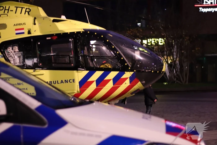 Veel bekijks bij inzet van traumahelikopter