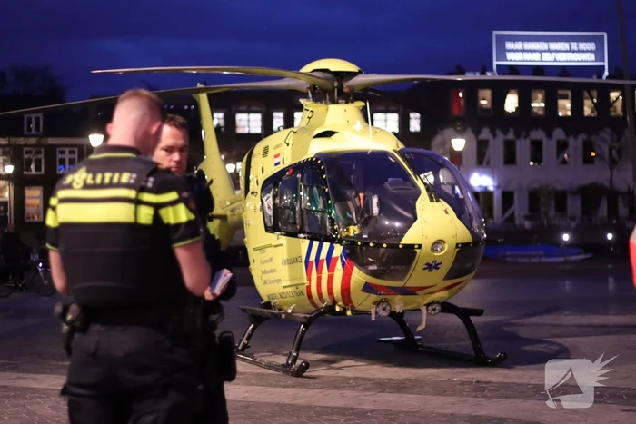 Veel bekijks bij inzet van traumahelikopter