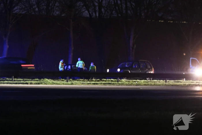 Oponthoud door aanrijding op snelweg