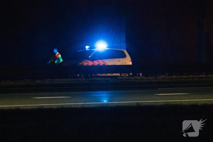 Oponthoud door aanrijding op snelweg