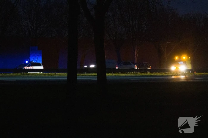 Oponthoud door aanrijding op snelweg