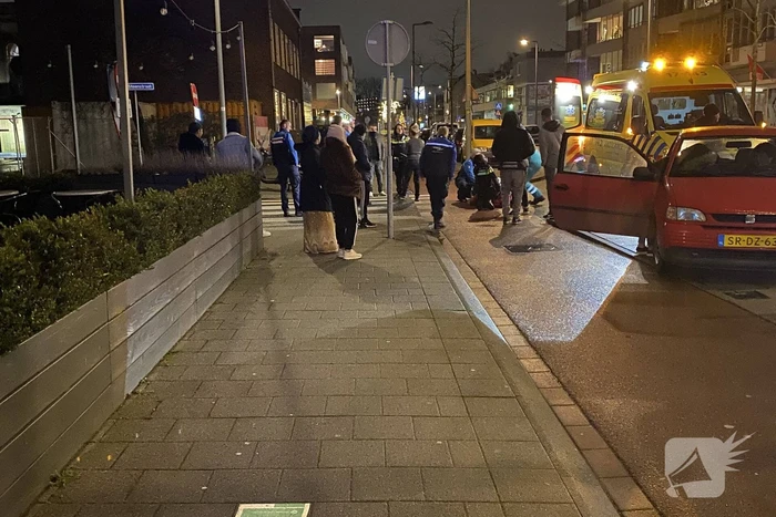 Fietser gaat hard onderuit en raakt gewond