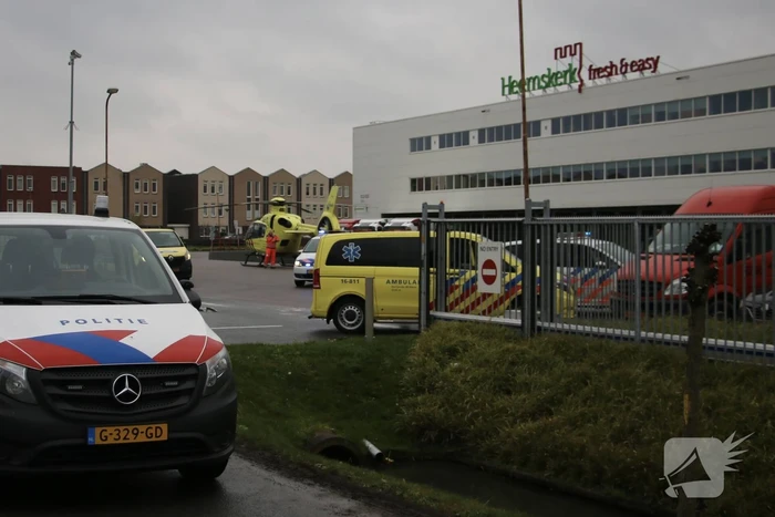 Zwaargewonde na bedrijfsongeval Heemskerk fresh easy