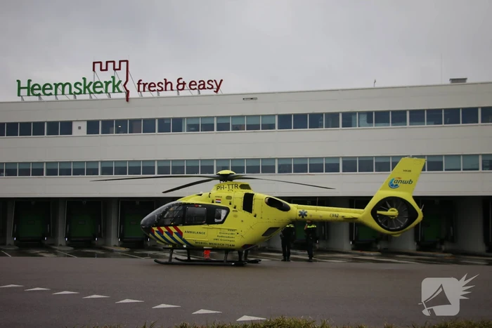 Zwaargewonde na bedrijfsongeval Heemskerk fresh easy