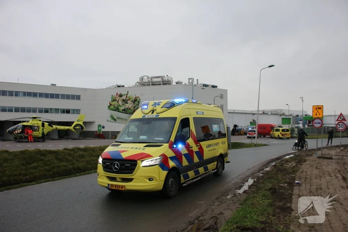 Zwaargewonde na bedrijfsongeval Heemskerk fresh easy