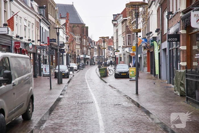 Winkels dicht en Hema open in binnenstad