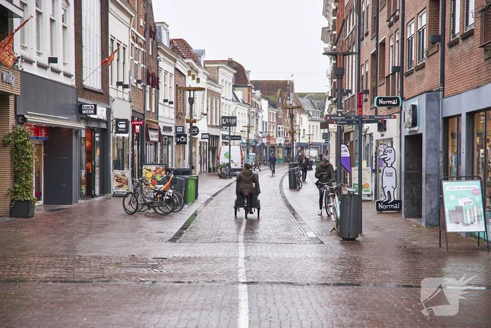 Winkels dicht en Hema open in binnenstad