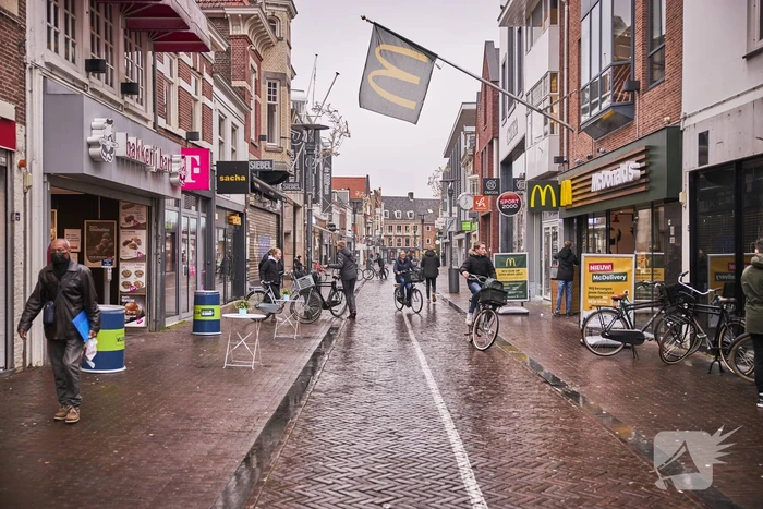 Winkels dicht en Hema open in binnenstad