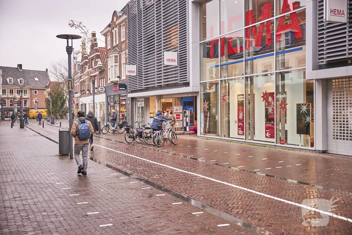 Winkels dicht en Hema open in binnenstad