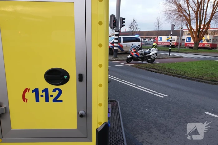 Scooterrijder gewond na ongeval