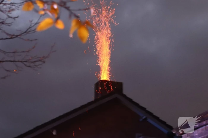 Hond uit woning gehaald bij schoorsteenbrand