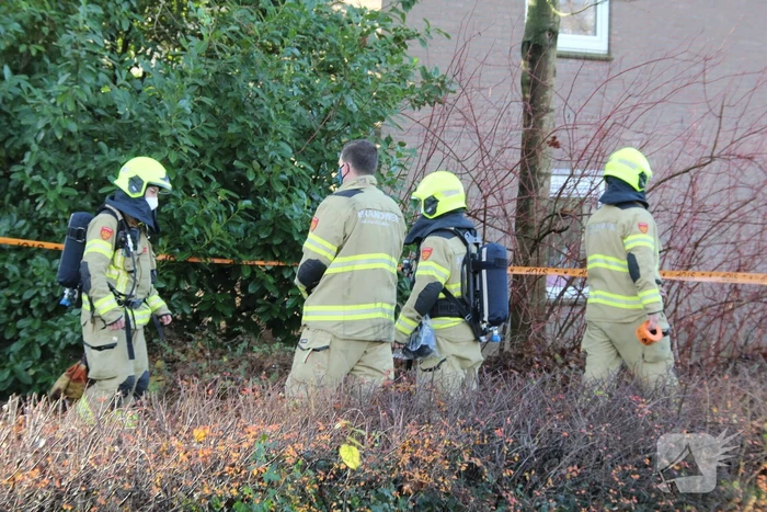 Brandweer doet onderzoek naar melding gaslucht