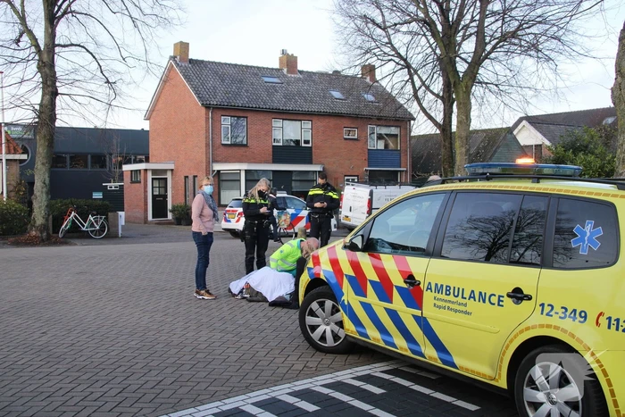 Voetganger gewond bij aanrijding met auto