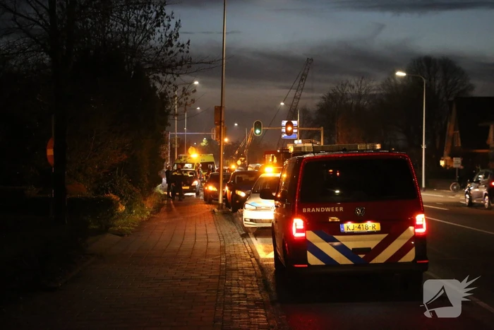 Verkeer ontregeld na botsing