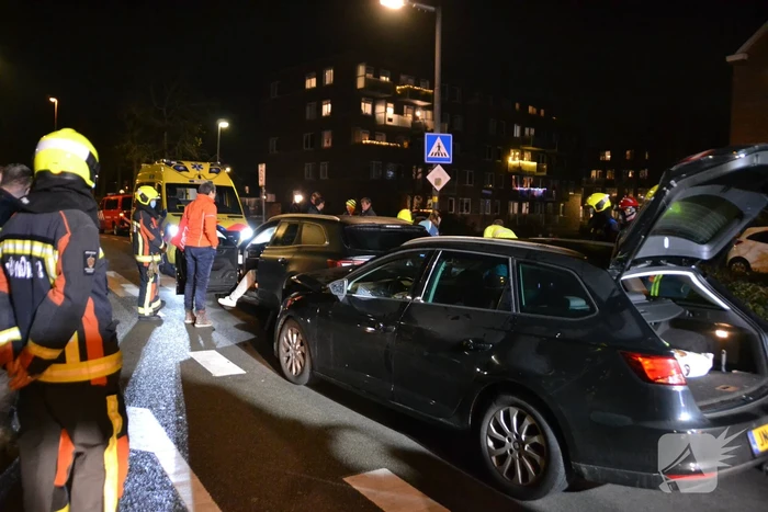 Flinke schade bij ongeval voor zebrapad