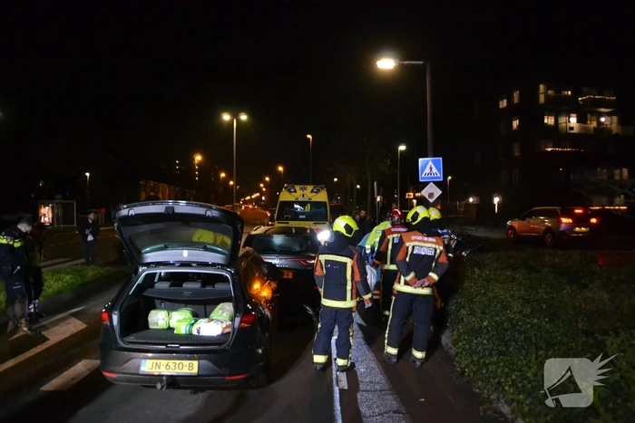 Flinke schade bij ongeval voor zebrapad