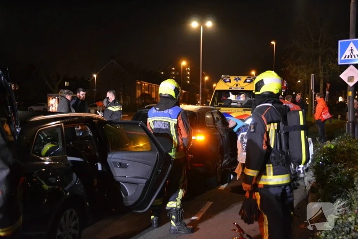 Flinke schade bij ongeval voor zebrapad