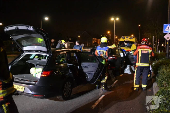 Flinke schade bij ongeval voor zebrapad