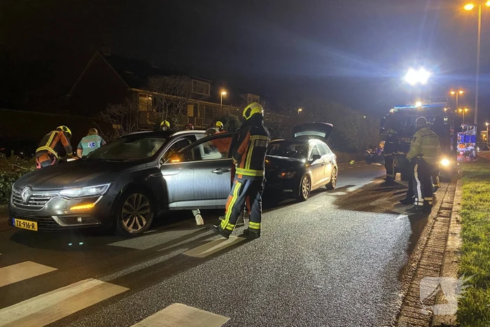 Flinke schade bij ongeval voor zebrapad