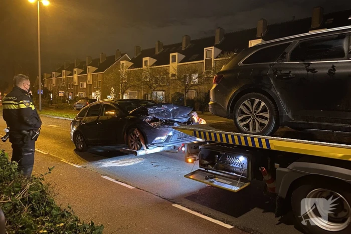 Flinke schade bij ongeval voor zebrapad