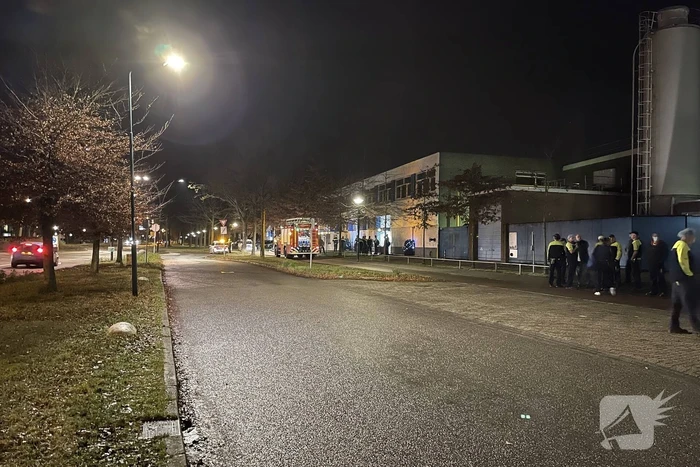 Brand bij Smurfit Mercurius Hallen