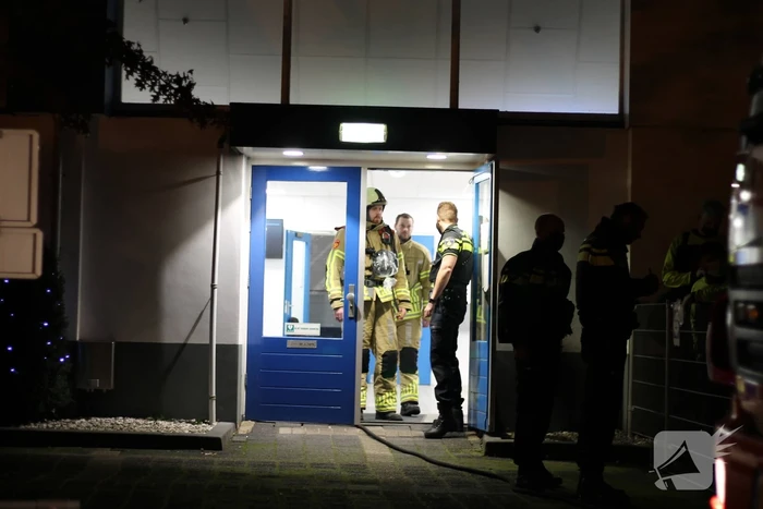 Brand bij Smurfit Mercurius Hallen
