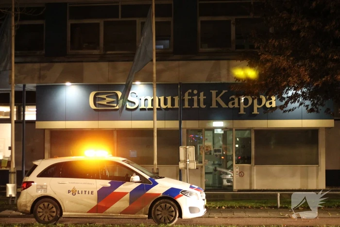 Brand bij Smurfit Mercurius Hallen