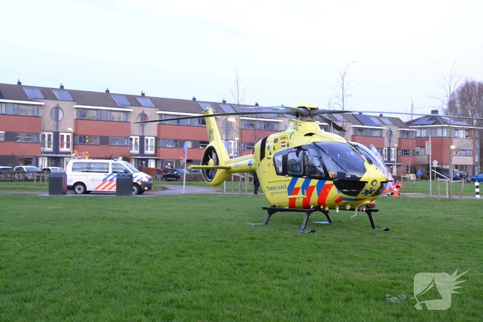 Traumahelikopter ingezet bij incident in woning