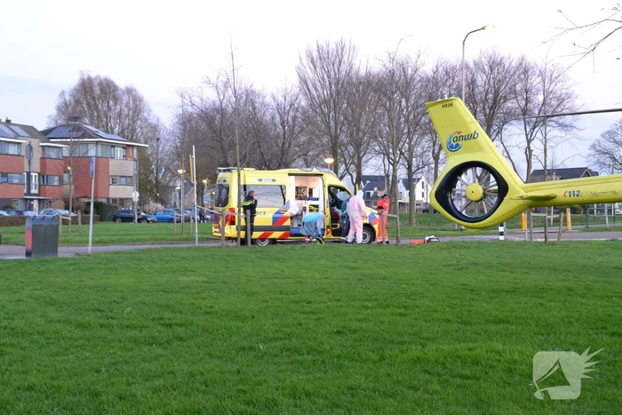 Traumahelikopter ingezet bij incident in woning
