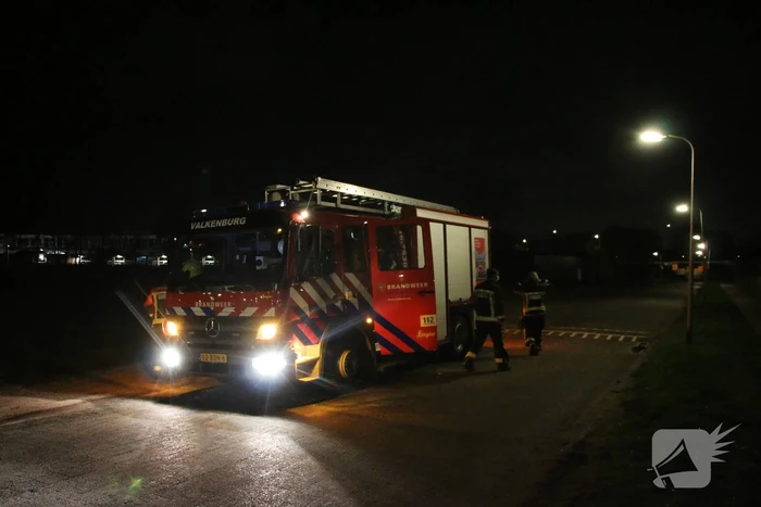 Containerbrand snel geblust