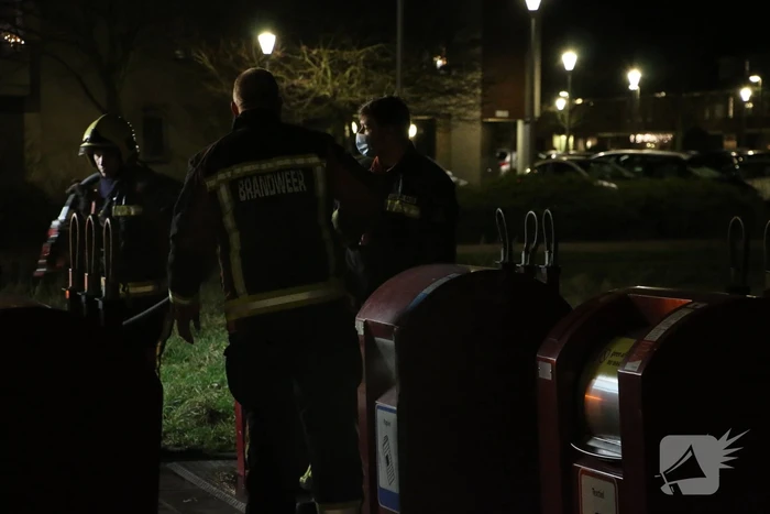 Containerbrand snel geblust