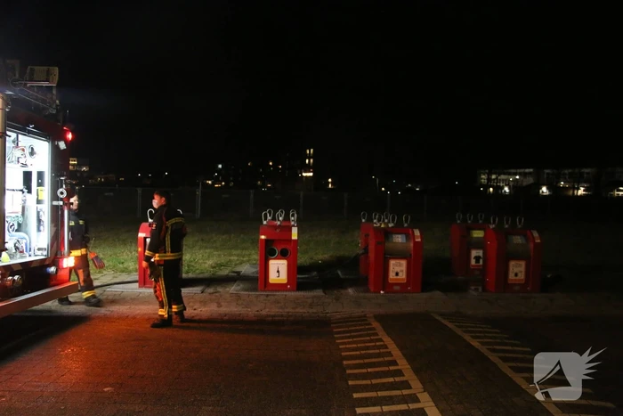 Containerbrand snel geblust