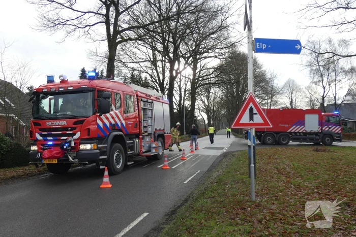Flinke schoorsteenbrand bij woning