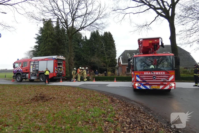 Flinke schoorsteenbrand bij woning