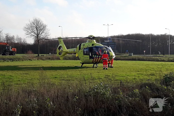 Traumahelikopter ingezet bij incident in woning