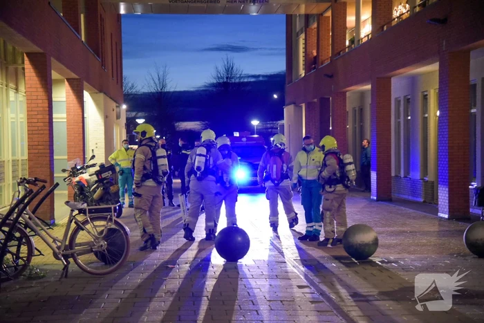 Gewonde bij brand in appartementencomplex