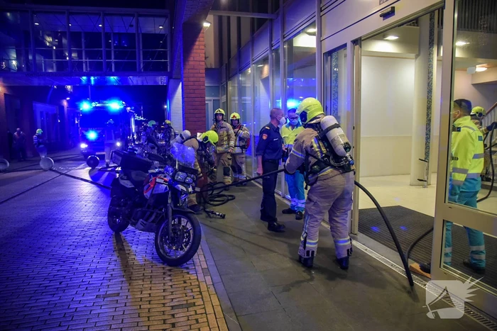 Gewonde bij brand in appartementencomplex