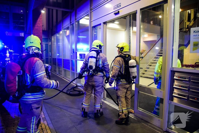 Gewonde bij brand in appartementencomplex