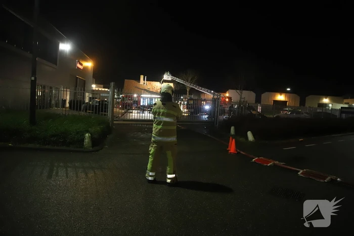 Flinke brand op zolder van woning
