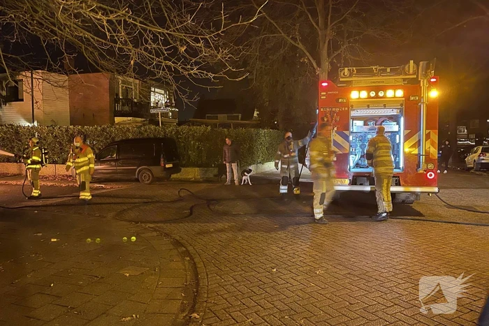 Camper verwoest door brand