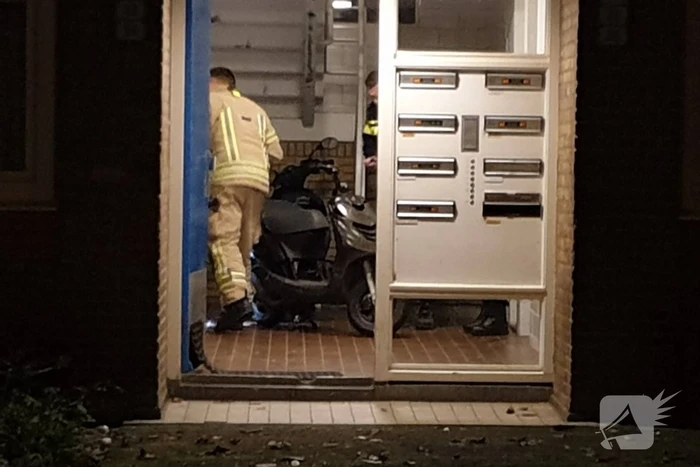 Gaslucht mogelijk veroorzaakt door scooter