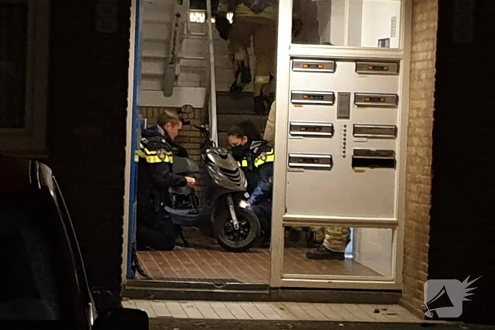 Gaslucht mogelijk veroorzaakt door scooter