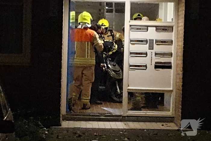 Gaslucht mogelijk veroorzaakt door scooter
