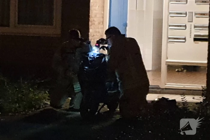 Gaslucht mogelijk veroorzaakt door scooter