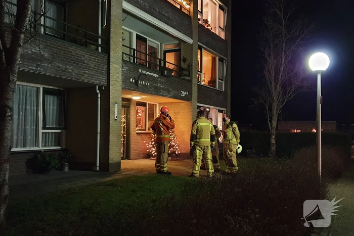 Persoon gewond bij brand in aanleunwoning