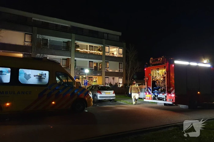 Persoon gewond bij brand in aanleunwoning
