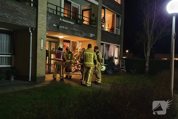 Persoon gewond bij brand in aanleunwoning