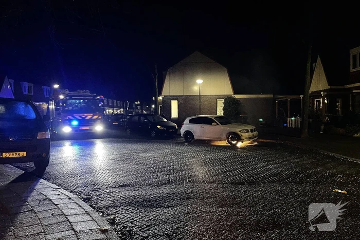 Auto loopt schade op door brand